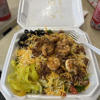 The Burger Shop - Shrimp salad - Burgers Near Me - Hernando, Mississippi
