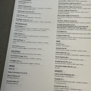 Smashley's Burger Bar - Menu for Smashley's Burger Bar - Burgers Near Me - North Charleston, South Carolina Smashley's Burger Bar - Menu for Smashley's Burger Bar - Burgers Near Me - North Charleston, South Carolina