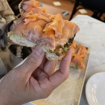 Els 4 Gats - Salmon tapas - Spanish Near Me - Barcelona, B Els 4 Gats - Salmon tapas - Spanish Near Me - Barcelona, B