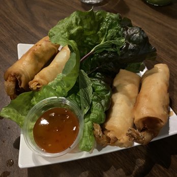 Ginger and Lemongrass - Minced Chicken with Shrimp Fried Spring Rolls - Vietnamese Near Me - Whitestone, New York