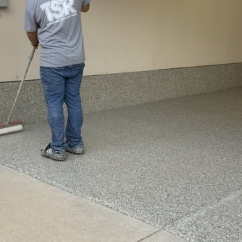 TSR Concrete Coatings - Installing the top finishing coat - Masonry/Concrete Near Me - Park City, Illinois TSR Concrete Coatings - Installing the top finishing coat - Masonry/Concrete Near Me - Park City, Illinois
