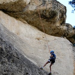 Wind River Climbing Guides - Rappelling in Sinks Canyon