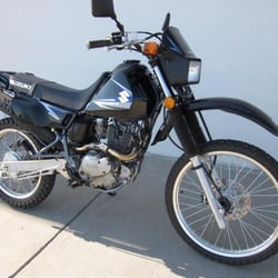 Bay Riders Group - #bayridersgroup One of our new Suzuki DR200's available for rent, training, and DMV rentals. Inquire about dates.