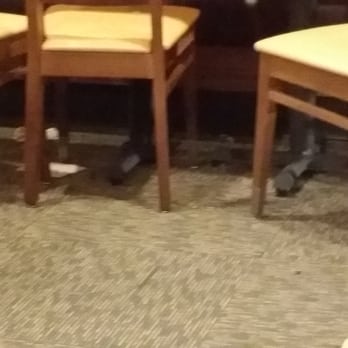 Panera Bread - This table had just been cleaned. Honestly the floors were disgusting everywhere! - Soup Near Me - Barstow, California Panera Bread - This table had just been cleaned. Honestly the floors were disgusting everywhere! - Soup Near Me - Barstow, California