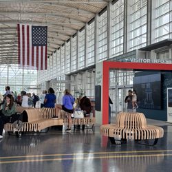 Shreveport Regional Airport - SHV - Stylish seating inside
