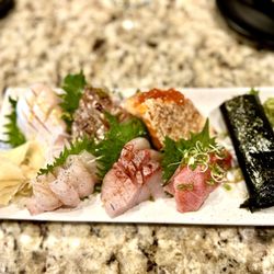 Miku Asian Kitchen & Bar - A Sashimi platter made to order !! UNIQUE!!