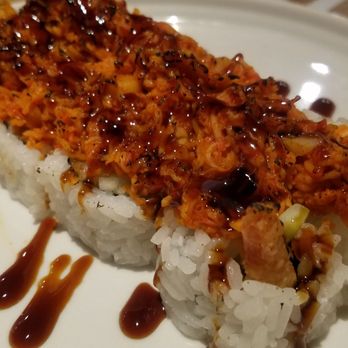 Yuki Asian Fusion - Shrimp tempura roll with "volcano" add-on - Asian Fusion Near Me - Duluth, Georgia Yuki Asian Fusion - Shrimp tempura roll with "volcano" add-on - Asian Fusion Near Me - Duluth, Georgia