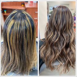 Vincent Hairstylist - Demarcation to nature look