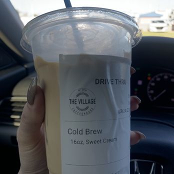 The Village Coffeehouse - Sweet cream cold brew - Coffee & Tea Near Me - Sulphur, Louisiana The Village Coffeehouse - Sweet cream cold brew - Coffee & Tea Near Me - Sulphur, Louisiana