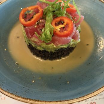 Eureka! - Starter - ahi poke stack delicious - Bars Near Me - Cerritos, California Eureka! - Starter - ahi poke stack delicious - Bars Near Me - Cerritos, California