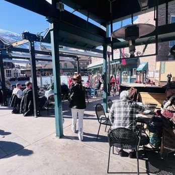 The Corner Store Pub & Grill - Exterior seating area - Pubs Near Me - Park City, Utah