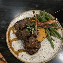 Lamb chops with sweet potatoes Lamb chops with sweet potatoes