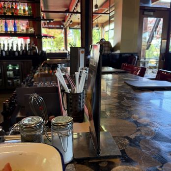Lazy Dog Restaurant & Bar - Servers standing in the corner or sitting near the dishes. Awkwardly watching people eat. - New American Near Me - Concord, California Lazy Dog Restaurant & Bar - Servers standing in the corner or sitting near the dishes. Awkwardly watching people eat. - New American Near Me - Concord, California
