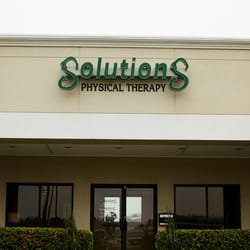 Solutions Physical Therapy - Front of the clinic.