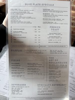 Menu photo 1 Blue Plate Kitchen West Hartford, CT Menu photo 1 Blue Plate Kitchen West Hartford, CT