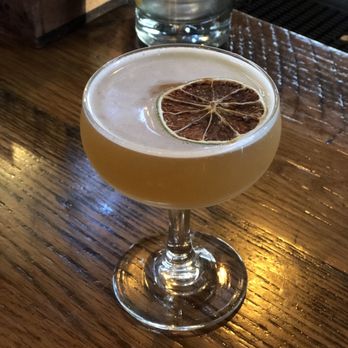 Wiseguy Lounge - a cocktail in a coupe glass - Lounges Near Me - Covington, Kentucky