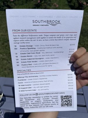 Southbrook Organic Vineyards by null