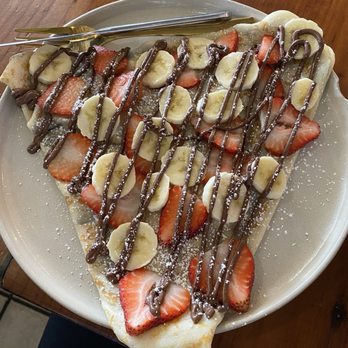 Hops & Beans Cafe - Nutella Crepe - Cafes Near Me - Fremont, California