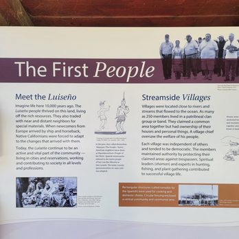 Leo Carrillo Ranch Historic Park - The First People - Landmarks & Historical Buildings Near Me - Carlsbad, California