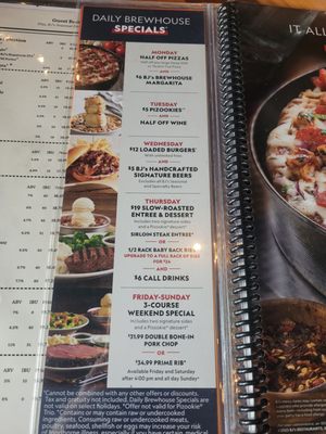 Menu photo 8 BJ's Restaurant & Brewhouse Livonia, MI Menu photo 8 BJ's Restaurant & Brewhouse Livonia, MI