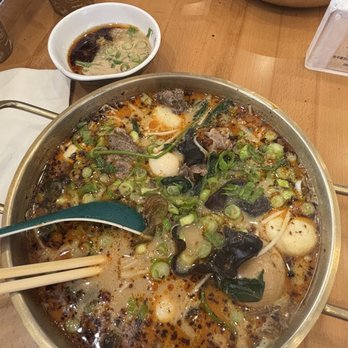 Mala Town - 1. Signature Beef Bone Soup - Ramen Near Me - Milpitas, California Mala Town - 1. Signature Beef Bone Soup - Ramen Near Me - Milpitas, California