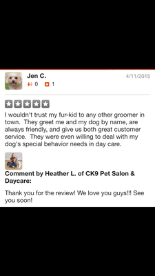 ck9 pet salon & daycare