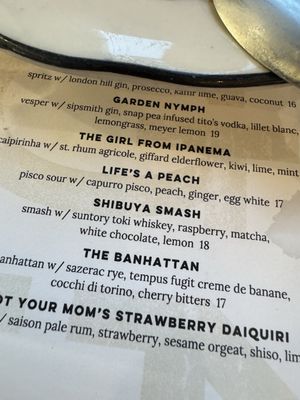 Menu photo 1 Fishing With Dynamite Manhattan Beach, CA