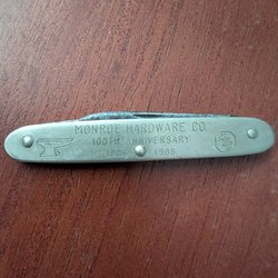 Monroe Hardware - I got this pocket knife around 1960 when I was 10 years old.