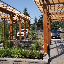 Lane Forest Products - Courtyard garden