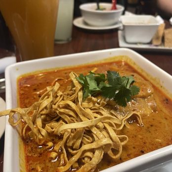 Mai Thai Restaurant - Curry soup noodles - Thai Near Me - Austin, Texas