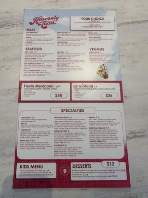 Menu photo 1 La Diosa Taqueria Miami Lakes, FL