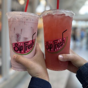 Sip Fresh - Strawberry milk and Strawberry guava! Cheers!! - Juice Bars & Smoothies Near Me - Temecula, California Sip Fresh - Strawberry milk and Strawberry guava! Cheers!! - Juice Bars & Smoothies Near Me - Temecula, California