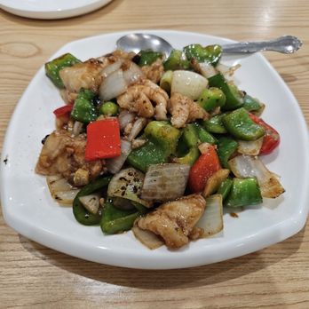 Hay Yue Restaurant - Fish fillet in black bean sauce ($16.98) - Dim Sum Near Me - Oakland, California Hay Yue Restaurant - Fish fillet in black bean sauce ($16.98) - Dim Sum Near Me - Oakland, California