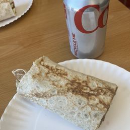 Half of my gyro sandwich- HUGE! Half of my gyro sandwich- HUGE!