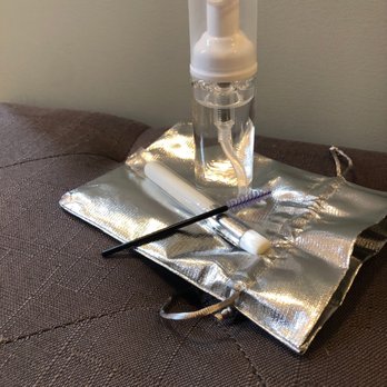 Lash & Skin Cosmetics - Mini care bag to take home with ... - Eyelash Service Near Me - Randolph, Massachusetts