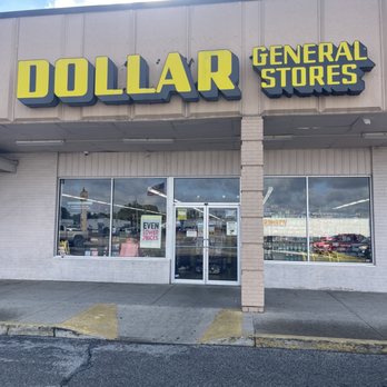 Dollar General - the front of a dollar general store - Grocery Near Me - Seymour, Indiana