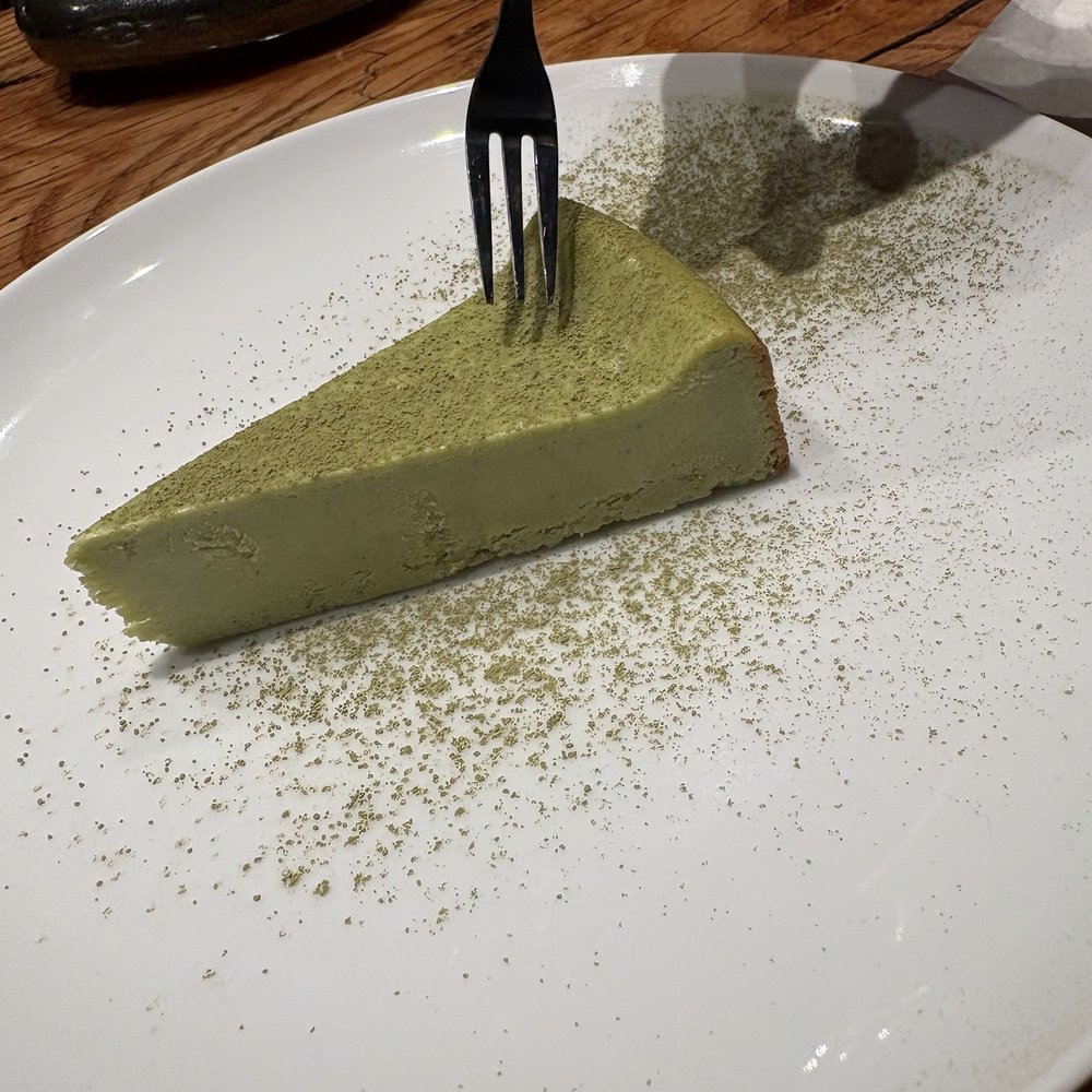 Sugoi Sushi - Matcha cheesecake - Sushi Bars Near Me - Dallas, Texas Sugoi Sushi - Matcha cheesecake - Sushi Bars Near Me - Dallas, Texas