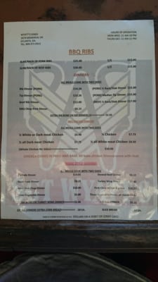 Menu photo 3 Wyatt's Diner Atlanta, GA