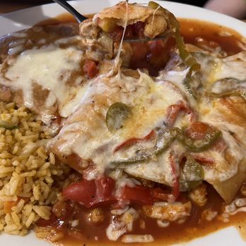 Los Potrillos - Enchiladas - Mexican Near Me - Santa Fe, New Mexico