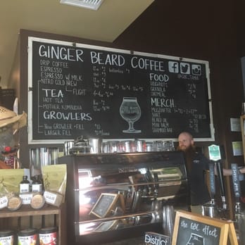 Ginger Beard Coffee - Menu (yay Growlers!) - Coffee & Tea Near Me - Tampa, Florida