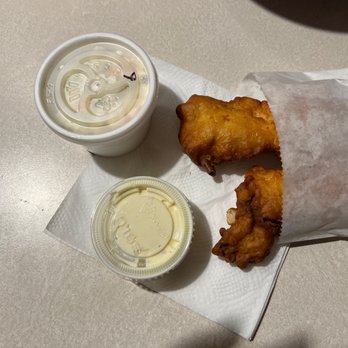 Cap'n Yoby's Drive-Ins - Supposed to be the 2 pc halibut special. - Seafood Near Me - Kelso, Washington Cap'n Yoby's Drive-Ins - Supposed to be the 2 pc halibut special. - Seafood Near Me - Kelso, Washington