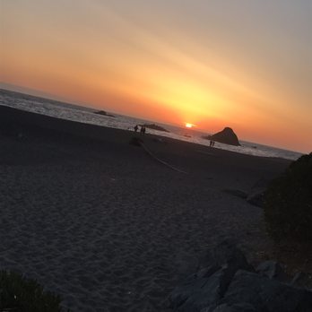 Wright's Beach Campground - The sunset from camp grounds - Campgrounds Near Me - Bodega Bay, California