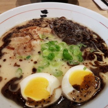 Sansotei Ramen - Tonkotsu Black (~$11.75) - Ramen Near Me - Toronto, Ontario