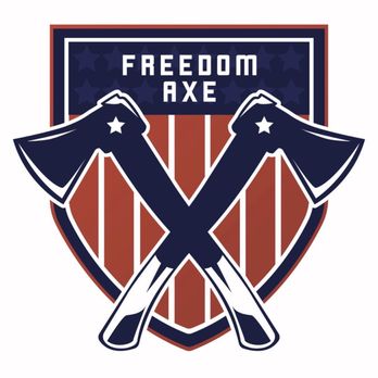 Freedom Axe - Logo - Axe Throwing Near Me Freedom Axe - Logo - Axe Throwing Near Me