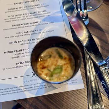 Burtons Grill & Bar - She-Crab Soup - New American Near Me - Bel Air, Maryland Burtons Grill & Bar - She-Crab Soup - New American Near Me - Bel Air, Maryland