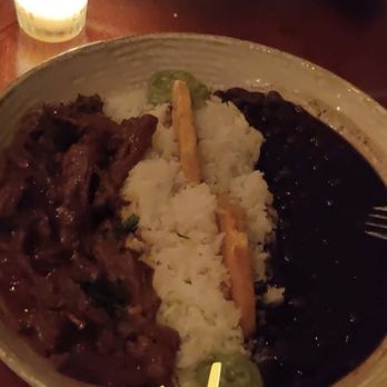Cafe La Trova - Skirt steak ropa vieja, Tostones Braised beef short rib - Cocktail Bars Near Me - Miami, Florida