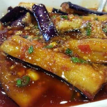 Chengdu Taste - Sauteed eggplant in garlic chili oil. $8.99 - Szechuan Near Me - Alhambra, California