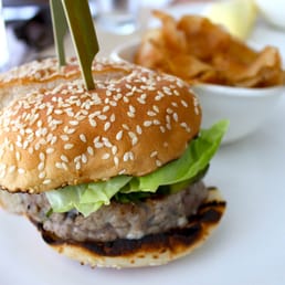 Grilled Ahi Tuna Burger