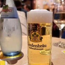 Lindenbräu - Es gibt auch akloholfreise Bier, laut Rechnung ist es Jever Fun.