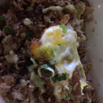 Casa Chaskis - My boyfriend got the Chaufa de pollo. He loves it! Started devouring it before I could take a good picture. - Peruvian Near Me - Long Beach, California
